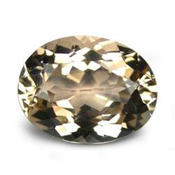 12.42ct RARE Beautiful Imperial Topaz Oval Unheated VVS RETAIL $11650 (GEM-3956)