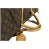 Image 2 : Louis Vuitton Brown Monogram Canvas Leather Keepall 60 cm Duffle Bag Luggage