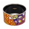 Image 4 : Hermes Black Multicolor Wide Bangle
