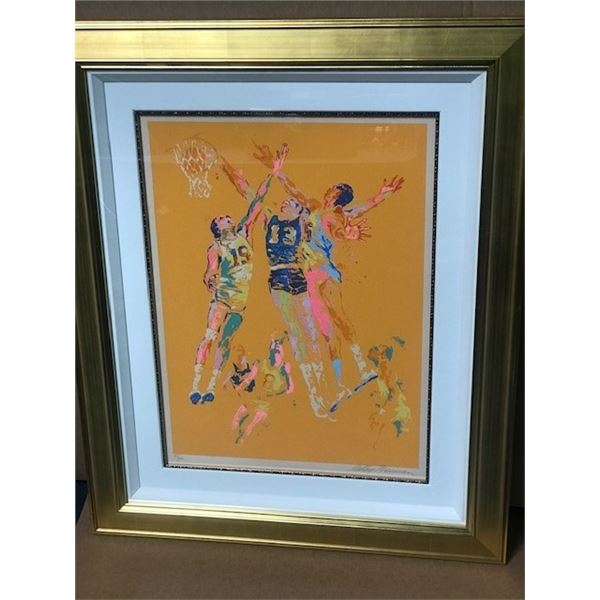 "Basketball Players" by LeRoy Neiman (1921-2012)