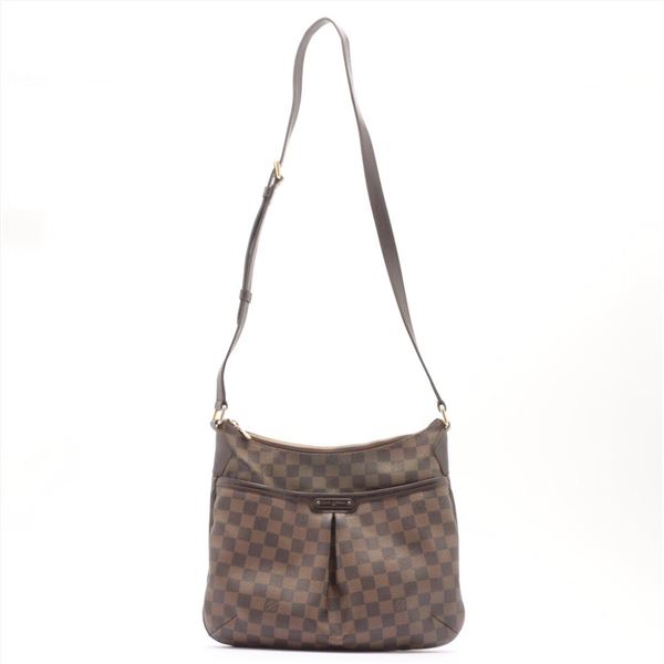Louis Vuitton Damier Ebene Canvas Leather Bloomsbury PM Crossbody Bag