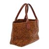 Image 2 : Bottega Veneta Gold Metallic Intrecciato Woven Leather Medium Cabat Tote Bag