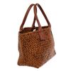 Image 3 : Bottega Veneta Gold Metallic Intrecciato Woven Leather Medium Cabat Tote Bag