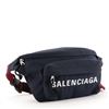 Image 1 : Balenciaga Wheel Belt Bag Nylon Small Blue