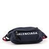 Image 3 : Balenciaga Wheel Belt Bag Nylon Small Blue