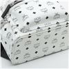Image 4 : MCM White Monogram Visetos Canvas Leather Studs Stark Backpack