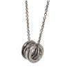 Image 4 : Bvlgari Silver B.Zero 1 Pendant Necklace