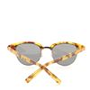 Image 4 : Saint Laurent Slim Wayfarer Sunglasses Tortoise Acetate Brown