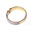 Image 8 : Hermes Purple Metal Clic Clac Bangle Bracelet GHW
