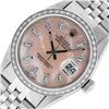 Image 3 : Rolex Mens Stainless Steel Baguette Diamond 36MM Datejust Wristwatch