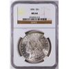 Image 1 : 1896 $1 American Silver Eagle Dollar Coin NGC MS64