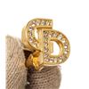 Image 2 : Christian Dior Gold Logo Earrings