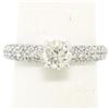 Image 7 : 14k White Gold Gabriel & Co. 2.40 ctw Diamond Engagement Ring and Wedding Band S