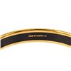 Image 7 : Hermes Blue Gold Print Enamel Bangle Bracelet