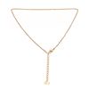 Image 1 : Christian Dior Gold Chain Necklace