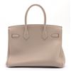 Image 2 : Hermes Gris Tourterelle Togo Leather Birkin 30cm Handbag