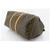 Image 3 : Louis Vuitton Brown Monogram Canvas Leather Keepall 55 cm Duffle Bag Luggage