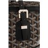 Image 5 : Goyard Black Goyardine Canvas Leather Ambassade MM Briefcase