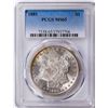 Image 1 : 1885 $1 American Silver Eagle Dollar Coin PCGS MS65