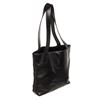 Image 3 : Chanel Vintage Black CC Embossed Caviar Leather Medium Tote Bag