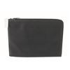 Image 1 : Hermes Black Bleu Indigo Leather Zip Computer Laptop Sleeve Case