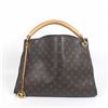 Image 1 : Louis Vuitton Brown Monogram Canvas Leather Artsy MM Hobo Bag