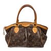 Image 1 : Louis Vuitton Brown Monogram Canvas Leather Tivoli PM Bag