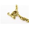 Image 6 : Chanel Gold-tone Metal Faux Pearl Engraving Charm Long Necklace