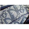 Image 5 : Christian Dior Navy Blue Diorissimo Canvas Saddle Medium Bowler Bag