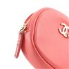 Image 6 : Chanel Classic Round Coin Purse Goatskin Pink