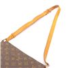 Image 5 : Louis Vuitton Brown Monogram Canvas Leather Musette Salsa Short Strap GM Bag