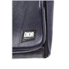 Image 9 : Dior Homme Black Blue Zipper Logo Messengers Crossbody Bag
