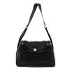Image 1 : Hermes Black Clemence Lindy 34cm Shoulder Bag