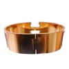 Image 2 : Hermes Red Metal Clic Clac Wide Bangle Bracelet