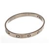 Image 2 : Cartier White Gold Love 17 Bracelet