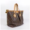 Image 4 : Louis Vuitton Brown Monogram Canvas Leather Palermo PM Shoulder Bag
