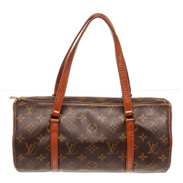 Louis Vuitton Brown Monogram Canvas Vintage Papillon 30cm Handbag