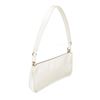 Image 3 : Salvatore Ferragamo White Leather Gancini Pochette Shoulder Bag