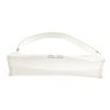 Image 4 : Salvatore Ferragamo White Leather Gancini Pochette Shoulder Bag