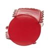 Image 3 : Miu Miu Red Vitello Soft Leather Grommet Top Handle Bucket Bag