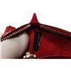 Image 9 : Miu Miu Red Vitello Soft Leather Grommet Top Handle Bucket Bag