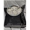 WSF Silver Belt Buckle