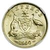 Image 3 : Australia 1940 Sixpence NGC MS-62