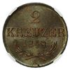 Image 3 : Austria 1848A Two Kreuzer NGC MS-62 BN