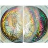 Image 3 : Canada 1973 R.C.M.P. Dollar PCGS SP-67 Rainbow