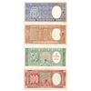 Image 2 : Chile Lot of 4 Notes 5,10,50 & 100 Pesos