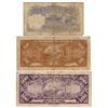 Image 2 : China Lot of 3 P#475-77 1941 5,50, 100 Yuan Notes