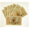 Image 2 : Germany P#45b Lot of 8 1910 1,000 Mark Notes