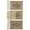 Image 2 : Germany P#79 Lot of 3 1922 50,000 Mark Notes
