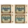 Image 2 : Germany P#81 Lot of 4 1922 5,000 Mark Notes